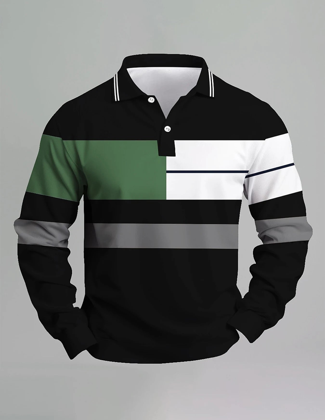 Men's Long Sleeve Shirt Fashion Casual Slim Fit Trendy Blue Silver Art Print Dress Shirt for Church Daily Wear