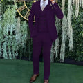 Men's slim-fit three-piece suit，Three-piece set of vest, blazer and trousers，Ideal for weddings, business and formal occasions