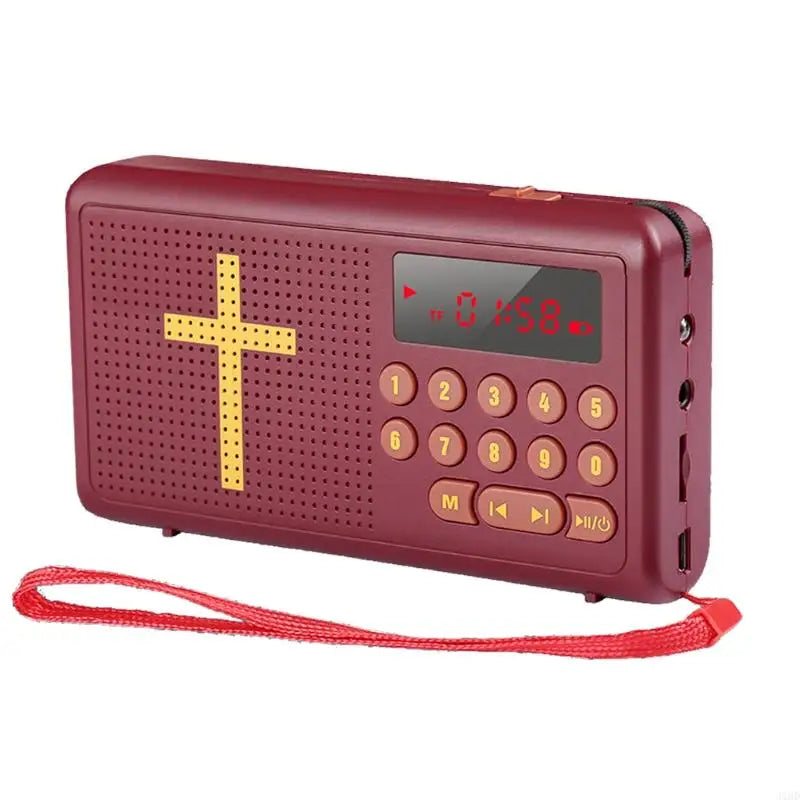 J1HD Rechargeable Bible Talking King for James Version Bible Audios Player