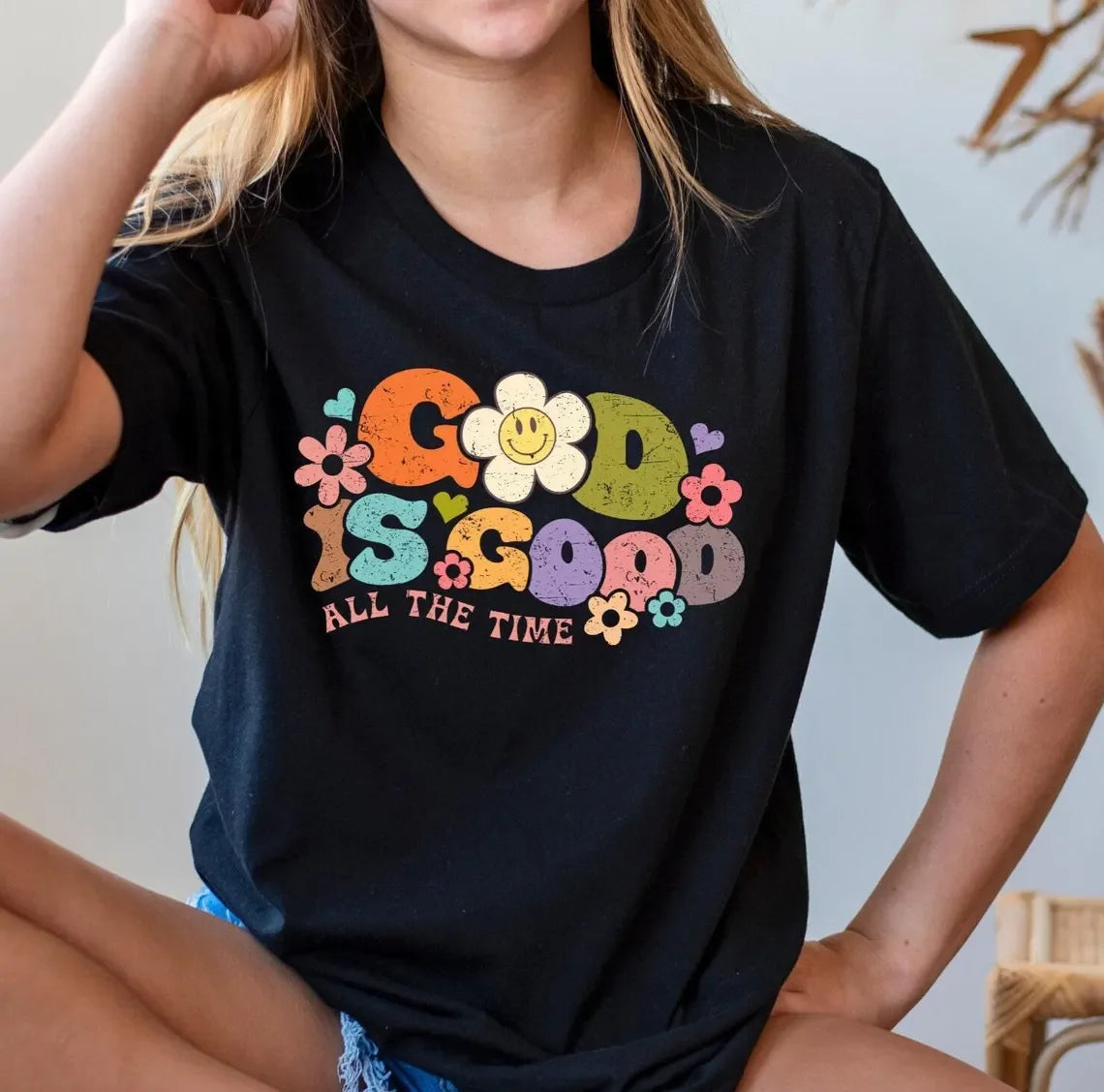 God is Good Shirt, All the Time Shirt, Christian Shirt, Inspirational Shirt, Bible Verse, Christian Shirt Jesus Shirt