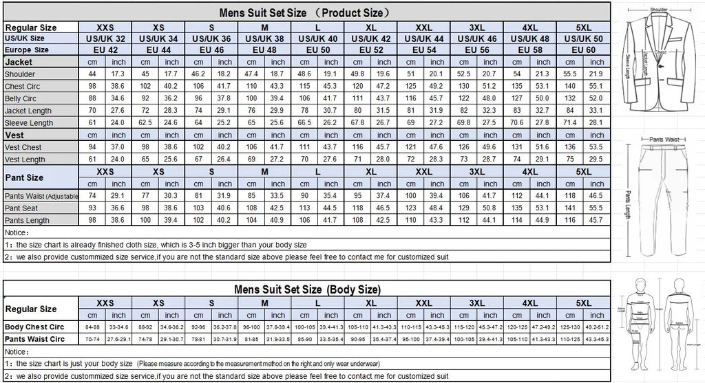 Men's 3 Piece Suits Business Formal Notch Lapel Groomsmen Woolen Plaid Tuxedos