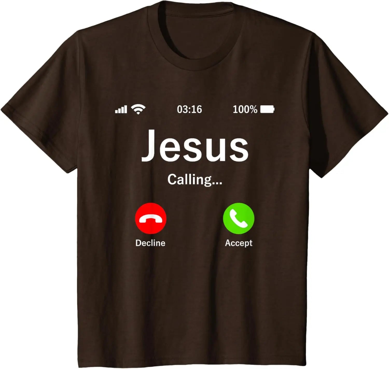 Jesus Is Calling - Christian T-Shirt