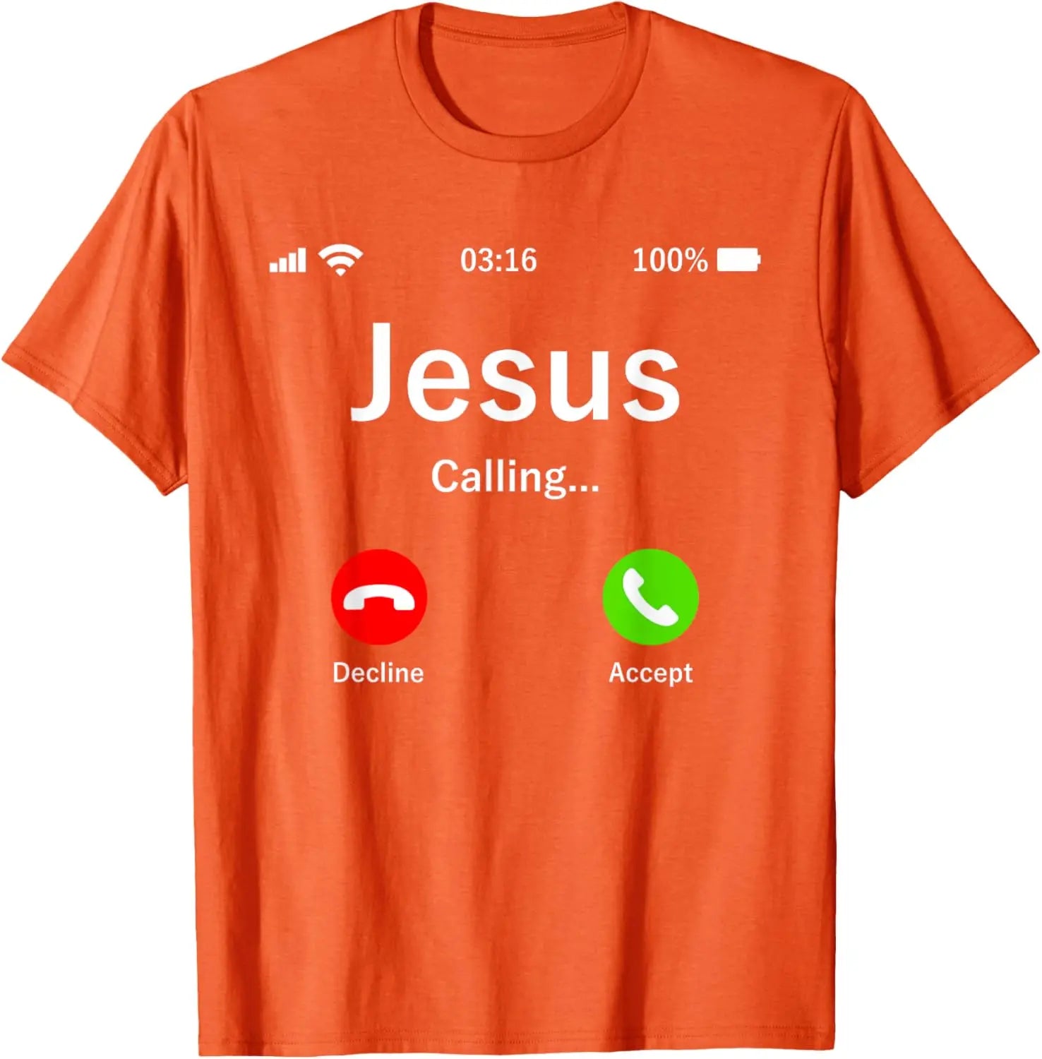 Jesus Is Calling - Christian T-Shirt