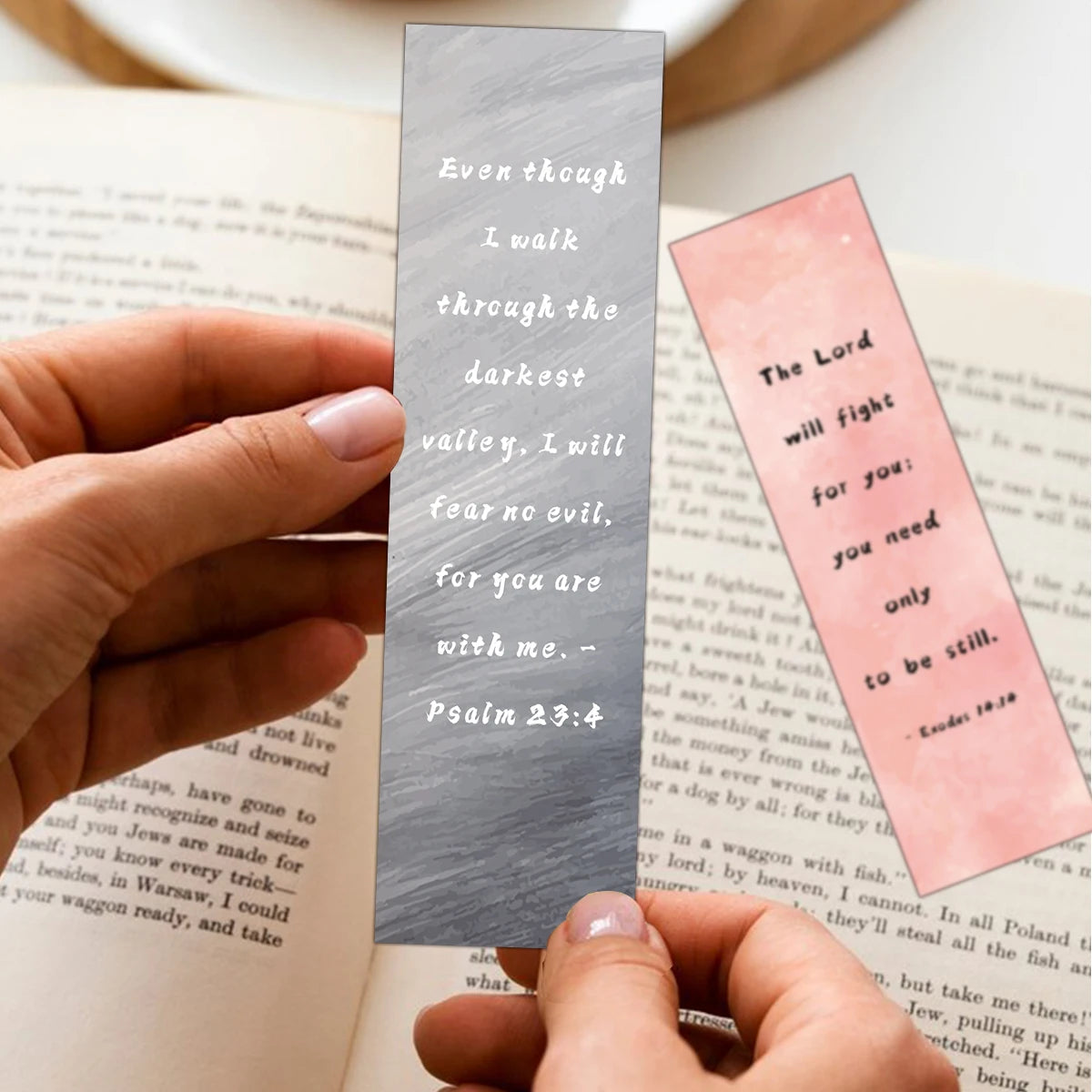 30pcs Watercolor Bible Verse Christian Bookmarks Bible Reading Club Gift Pages Annotated Prayer Library Reading Bookmarks