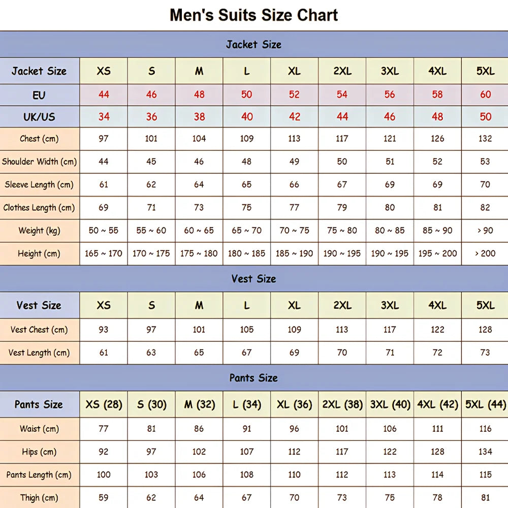 Men's 2-Piece Formal Suit, Double-Breasted Exquisite Buttons, Suit + Trousers, High-End