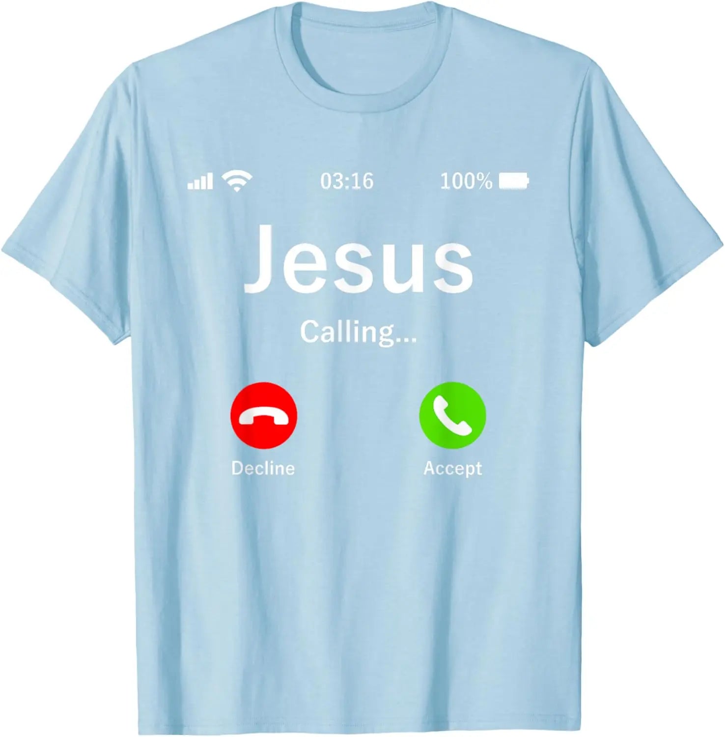 Jesus Is Calling - Christian T-Shirt