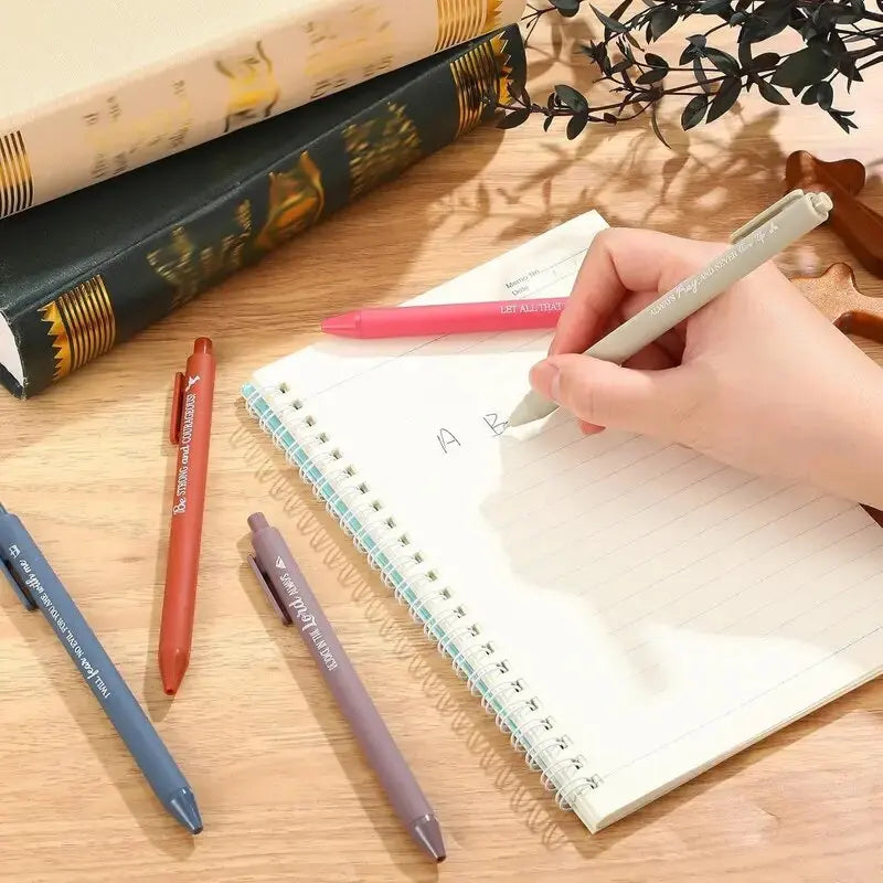 16 Pcs Inspirational Bible Verse Fountain Pen, Medium, Durable Plastic with Inspirational Statements, Gift