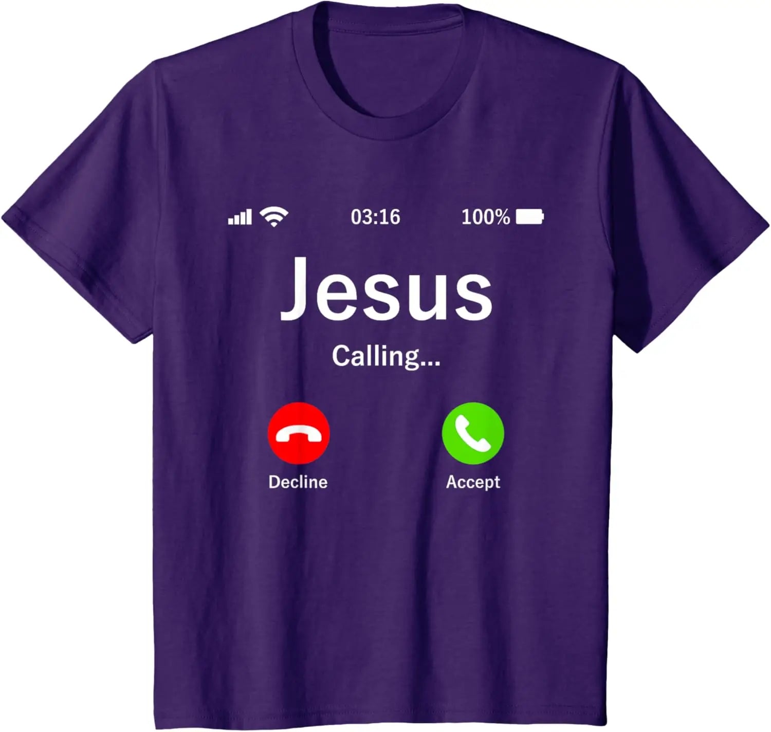 Jesus Is Calling - Christian T-Shirt