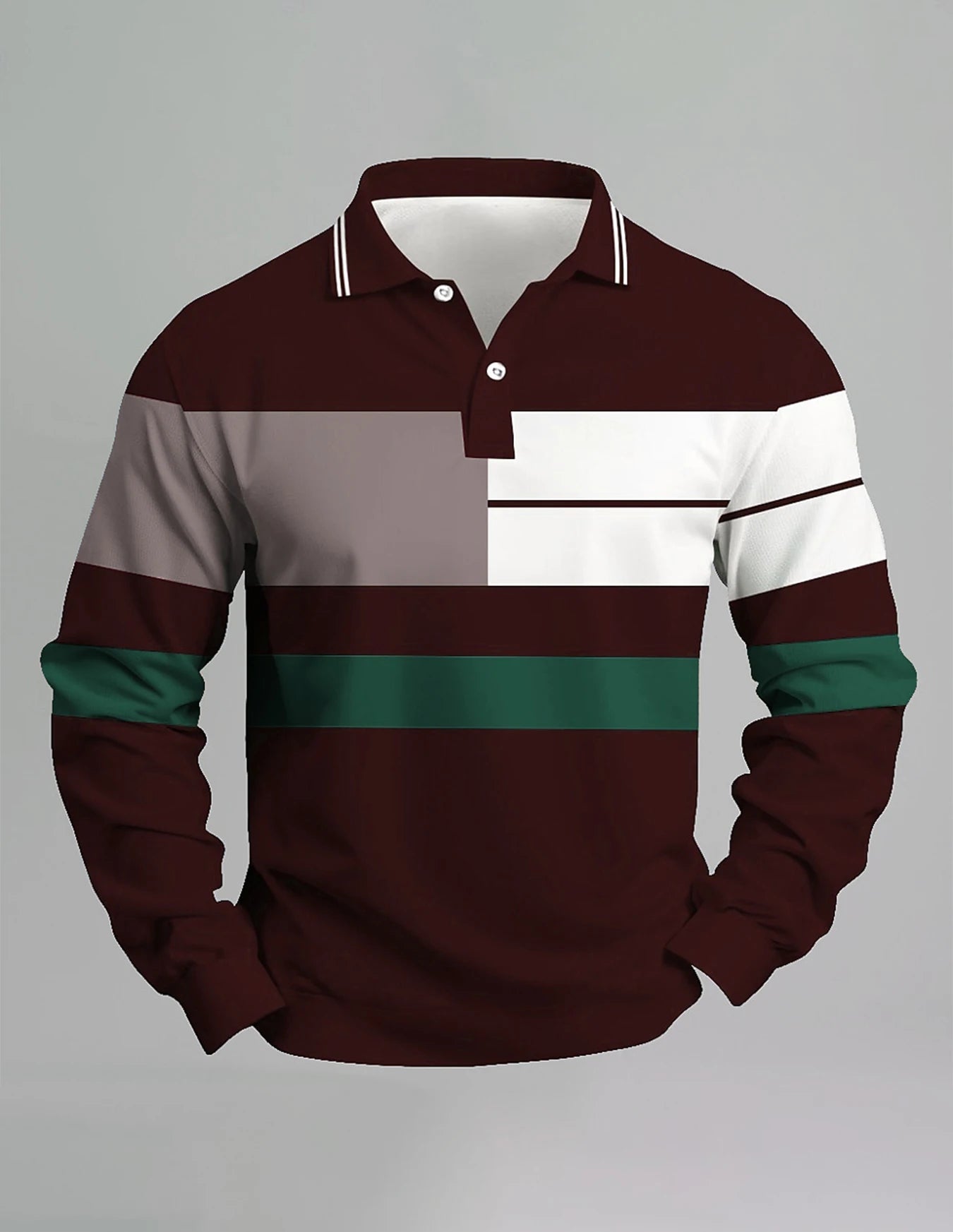 Men's Long Sleeve Shirt Fashion Casual Slim Fit Trendy Blue Silver Art Print Dress Shirt for Church Daily Wear