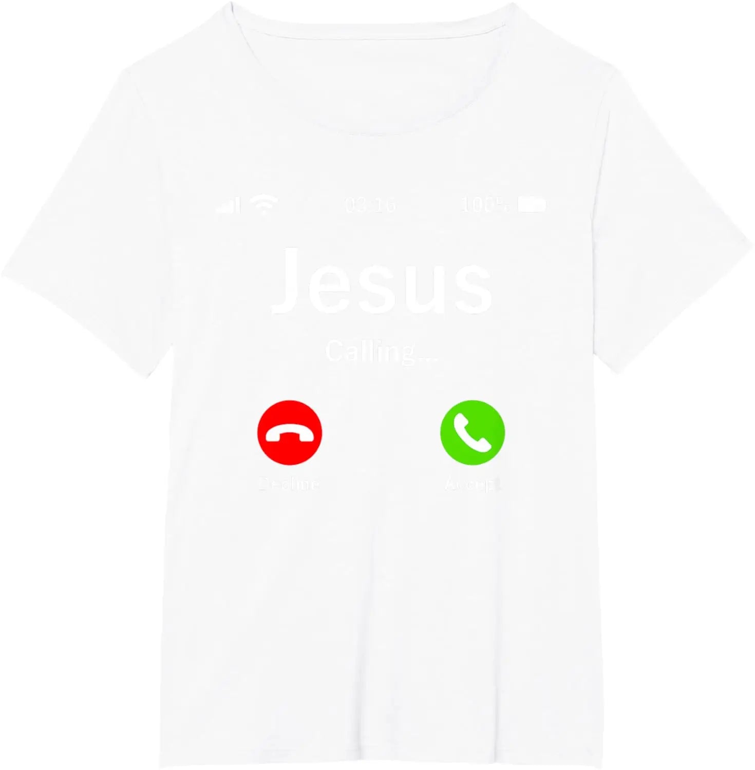 Jesus Is Calling - Christian T-Shirt
